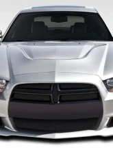 2011-2014 Dodge Charger Duraflex SRT Look Front Bumper Cover - 1 Piece                                     - 108035 - Image 2