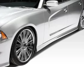 2011-2023 Dodge Charger Duraflex SRT Look Side Skirts Rocker Panels - 2 Piece