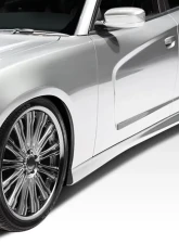 2011-2023 Dodge Charger Duraflex SRT Look Side Skirts Rocker Panels - 2 Piece                                     - 108036 - Image 6