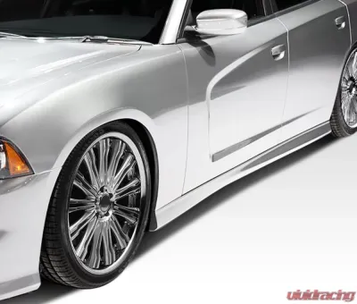 2011-2023 Dodge Charger Duraflex SRT Look Side Skirts Rocker Panels - 2 Piece - 108036