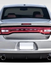 2011-2014 Dodge Charger Duraflex SRT Look Rear Bumper Cover - 1 Piece                                     - 108037 - Image 2