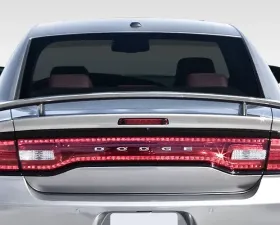 2011-2014 Dodge Charger Duraflex SRT Look Rear Wing Trunk Lid Spoiler - 1 Piece