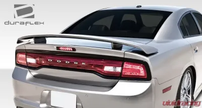 2011-2014 Dodge Charger Duraflex SRT Look Rear Wing Trunk Lid Spoiler - 1 Piece - 108038