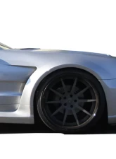2003-2008 Mercedes SL Class R230 AF-Signature 1 Series Wide Body Conversion Front Fenders ( GFK ) - 2 Piece                                     - 108041 - Image 12