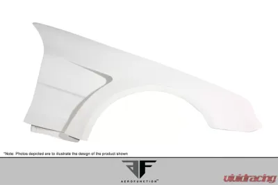 2003-2008 Mercedes SL Class R230 AF-Signature 1 Series Wide Body Conversion Front Fenders ( GFK ) - 2 Piece - 108041