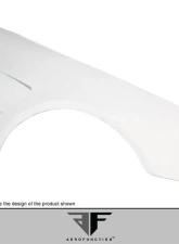 2003-2008 Mercedes SL Class R230 AF-Signature 1 Series Wide Body Conversion Front Fenders ( GFK ) - 2 Piece                                     - 108041 - Image 4