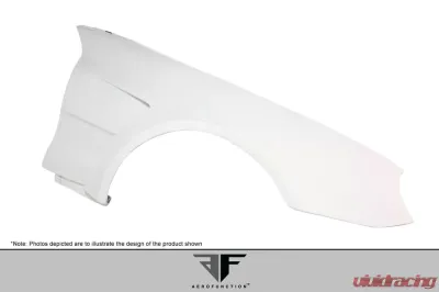 2003-2008 Mercedes SL Class R230 AF-Signature 1 Series Wide Body Conversion Front Fenders ( GFK ) - 2 Piece - 108041