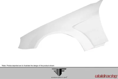 2003-2008 Mercedes SL Class R230 AF-Signature 1 Series Wide Body Conversion Front Fenders ( GFK ) - 2 Piece - 108041