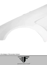 2003-2008 Mercedes SL Class R230 AF-Signature 1 Series Wide Body Conversion Front Fenders ( GFK ) - 2 Piece                                     - 108041 - Image 5