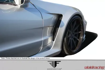 2003-2008 Mercedes SL Class R230 AF-Signature 1 Series Wide Body Conversion Front Fenders ( GFK ) - 2 Piece - 108041