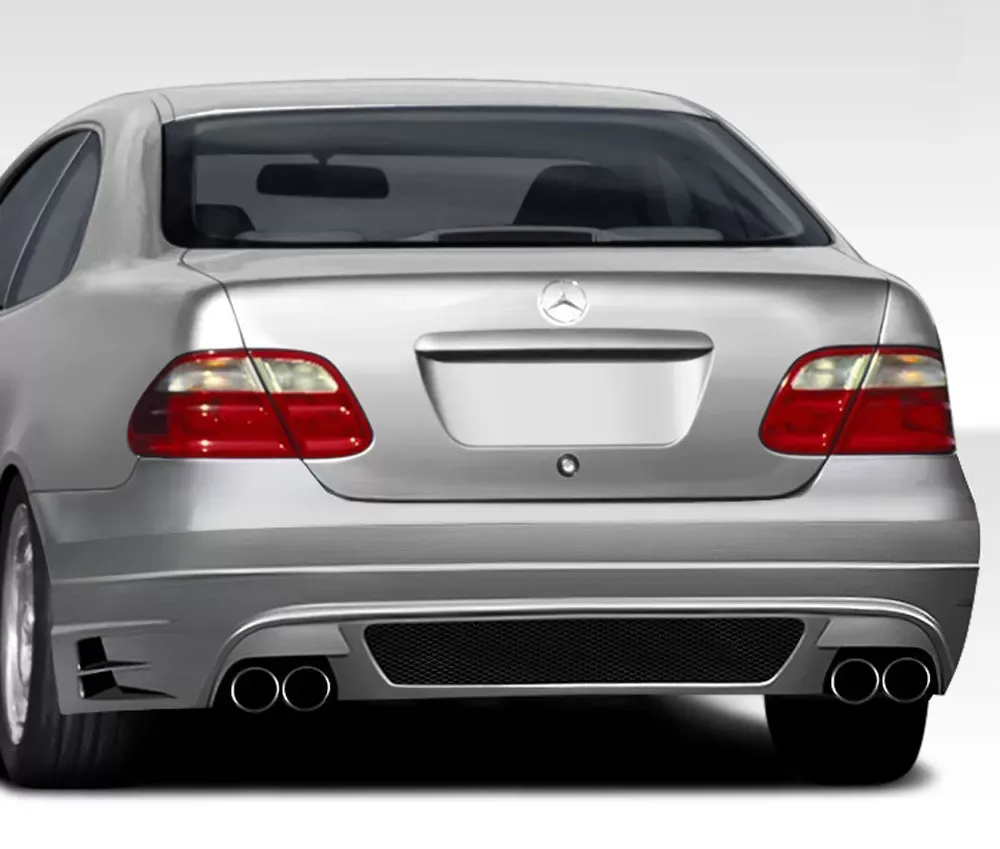 1998-2002 Mercedes CLK W208 Duraflex BR-T Rear Bumper Cover - 1 Piece - 108053