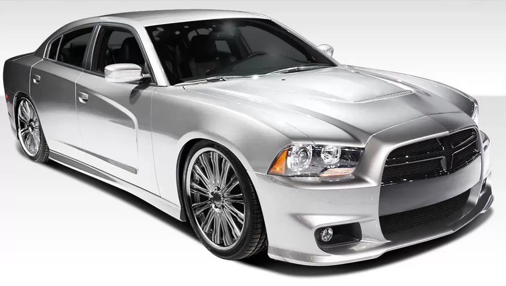 2011-2014 Dodge Charger Duraflex SRT Look Body Kit - 6 Piece - 108070