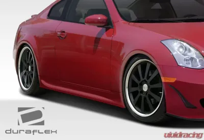 2003-2007 Infiniti G Coupe G35 Duraflex Sigma Side Skirts Rocker Panels - 2 Piece - 108073