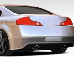 2003-2007 Infiniti G Coupe G35 Duraflex Sigma Rear Lip Under Spoiler Air Dam - 1 Piece
