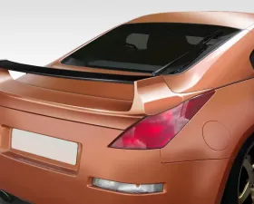 2003-2008 Nissan 350Z Z33 2DR Coupe Duraflex Vader 3 Rear Wing Trunk Lid Spoiler - 1 Piece