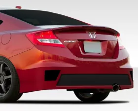 2012-2013 Honda Civic 2DR Duraflex Bisimoto Edition Rear Bumper Cover - 1 Piece