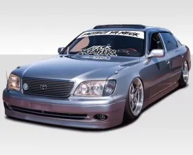 1998-2000 Lexus LS Series LS400 Duraflex VIP Design Front Bumper Cover - 1 Piece