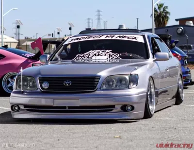 1998-2000 Lexus LS Series LS400 Duraflex VIP Design Front Bumper Cover - 1 Piece - 108106
