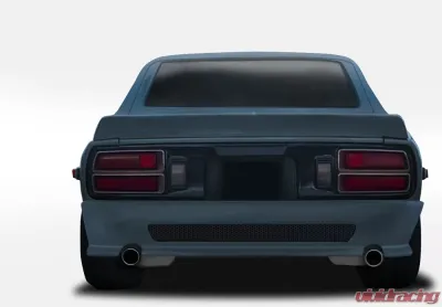 1970-1978 Nissan 240Z 260Z 280Z Duraflex MS-R Rear Bumper Cover - 1 Piece - 108120