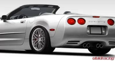 1997-2004 Chevrolet Corvette C5 Convertible / Z06 Duraflex ZR Edition Rear Fenders - 2 Piece - 108125