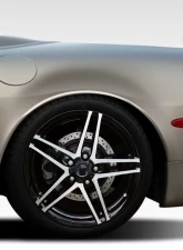 1997-2004 Chevrolet Corvette C5 Convertible / Z06 Duraflex ZR Edition Rear Fenders - 2 Piece                                     - 108125 - Image 2