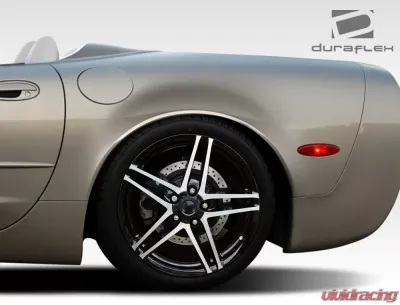 1997-2004 Chevrolet Corvette C5 Convertible / Z06 Duraflex ZR Edition Rear Fenders - 2 Piece - 108125