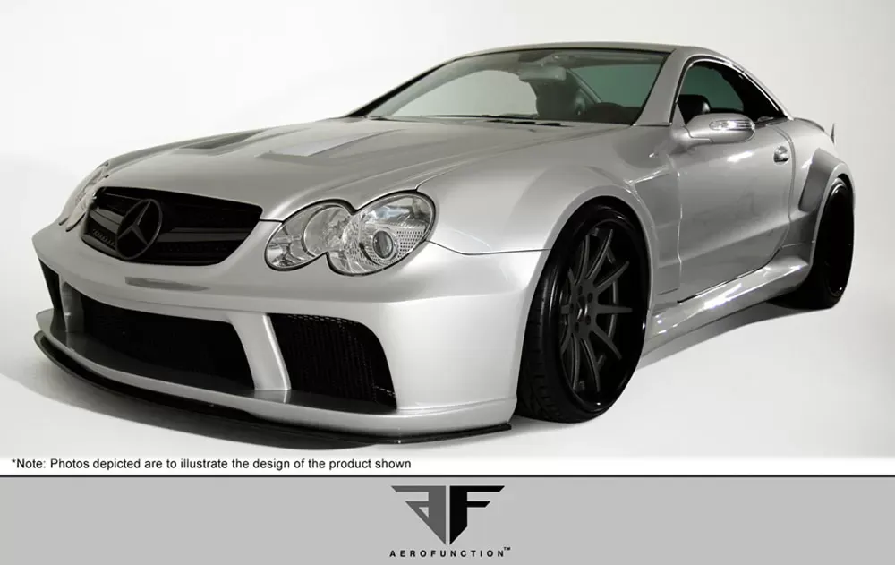 2003-2008 Mercedes SL Class R230 AF-Signature Series 1 Wide Body Conversion  Kit ( CFP GFK ) - 12 Piece