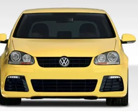 2005-2010 Volkswagen Jetta / 2006-2009 Golf GTI Rabbit Duraflex R Look Front Bumper Cover - 1 Piece