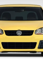 2005-2010 Volkswagen Jetta / 2006-2009 Golf GTI Rabbit Duraflex R Look Front Bumper Cover - 1 Piece                                     - 108158 - Image 8