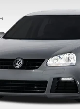 2005-2010 Volkswagen Jetta / 2006-2009 Golf GTI Rabbit Duraflex R Look Front Bumper Cover - 1 Piece                                     - 108158 - Image 3