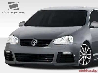 2005-2010 Volkswagen Jetta / 2006-2009 Golf GTI Rabbit Duraflex R Look Front Bumper Cover - 1 Piece - 108158