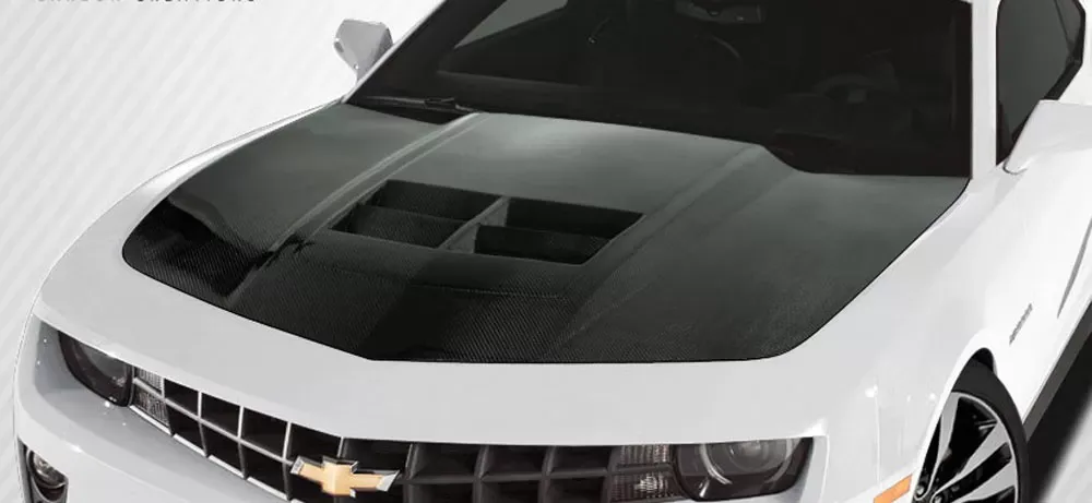 2010-2015 Chevrolet Camaro Carbon Creations ZL1 Look Hood - 1 Piece - 108186