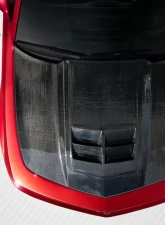 2010-2015 Chevrolet Camaro Carbon Creations ZL1 Look Hood - 1 Piece                                     - 108186 - Image 2