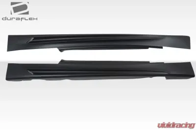 2008-2013 BMW 1 Series E82 E88 Duraflex M Sport Look Side Skirts Rocker Panels - 2 Piece - 108191
