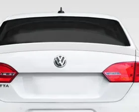 2011-2014 Volkswagen Jetta Duraflex R Look Rear Wing Trunk Lid Spoiler - 3 Piece