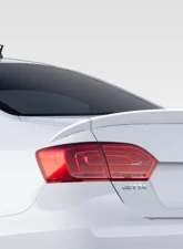 2011-2014 Volkswagen Jetta Duraflex R Look Rear Wing Trunk Lid Spoiler - 3 Piece                                     - 108223 - Image 2