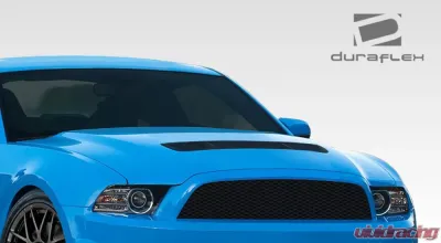 2010-2014 Ford GT500 / 2013-2014 Ford Mustang Duraflex GT500 Look Conversion Hood - 1 Piece - 108229