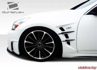 2007-2013 Infiniti G Sedan G25 G35 G37 Duraflex W-1 Fenders - 2 Piece - 108243