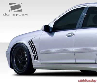 2001-2007 Mercedes C Class W203 Duraflex W-1 Body Kit - 7 Piece - 108298