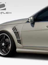 2008-2011 Mercedes C Class W204 Duraflex W-1 Body Kit - 6 Piece                                     - 108299 - Image 3