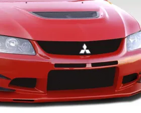 2003-2006 Mitsubishi Lancer Evolution 8 9 Duraflex VT-X V2 Front Bumper Cover - 1 Piece