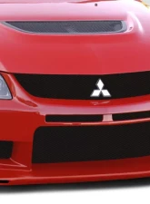 2003-2006 Mitsubishi Lancer Evolution 8 9 Duraflex VT-X V2 Front Bumper Cover - 1 Piece                                     - 108252 - Image 6
