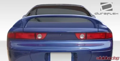 1991-1999 Mitsubishi 3000GT Duraflex VR4 Look Rear Wing Trunk Lid Spoiler - 3 Piece - 108253