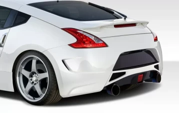 Varis Arising 2 Rear FRP Bumper and Carbon Under Nissan 370Z