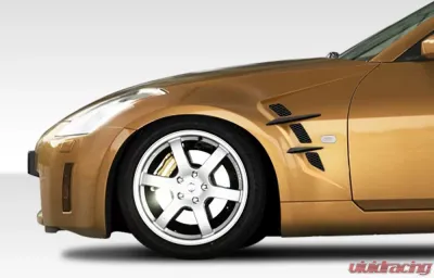 2003-2008 Nissan 350Z Z33 Duraflex W-1 Fenders - 2 Piece - 108264