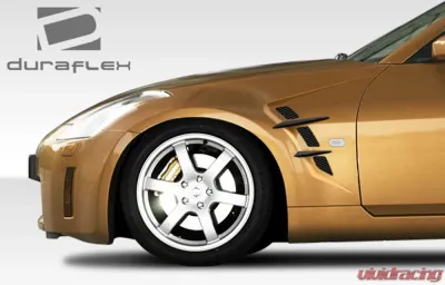 2003-2008 Nissan 350Z Z33 Duraflex W-1 Fenders - 2 Piece - 108264