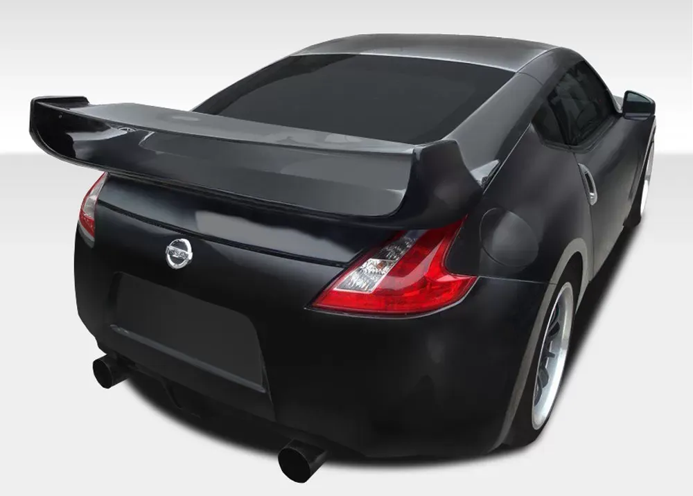 2009-2020 Nissan 370Z Z34 Coupe Duraflex Vader 3 Rear Wing Trunk Lid Spoiler - 1 Piece - 108266