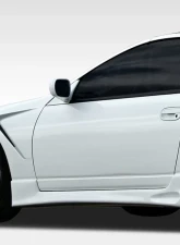 デュエット ホワイトフレーム 1990-1996 Nissan 300ZX Z32 Duraflex F-1 2-Piece Fenders