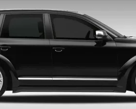 2003-2006 Porsche Cayenne Eros Version 1 Wide Body Side Skirts Rocker Panels - 2 Piece