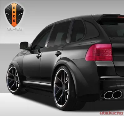 2003-2006 Porsche Cayenne Eros Version 1 Wide Body Rear Fender Flares - 4 Piece - 108274